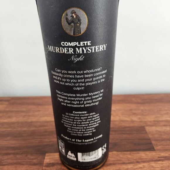 The Lagoon Group 1149 Complete Murder Mystery Night Multi Player Roles Unopened - Picture 3 of 3